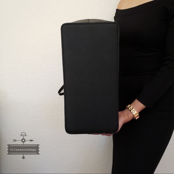 NWT KATE SPADE HOT SAUCE REMMI TOTE BLACK BAG - Picture 5 of 8